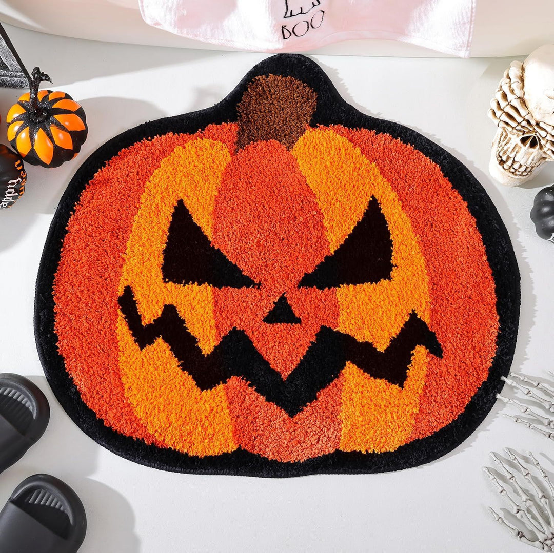 Halloween-Themed Ghost Bath Mat Kalsten