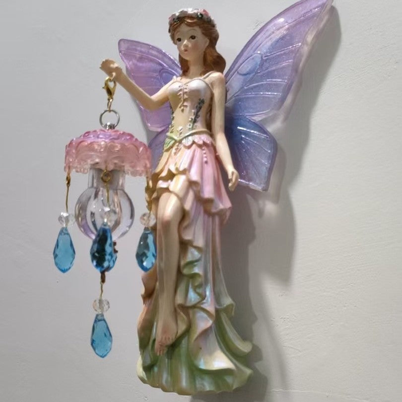 Decorative fairy figure with LED light Kalsten