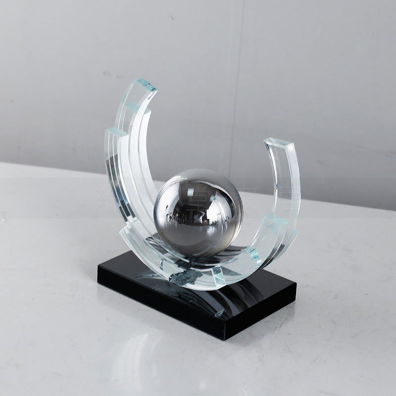 Modern Geometric Abstract Sculpture