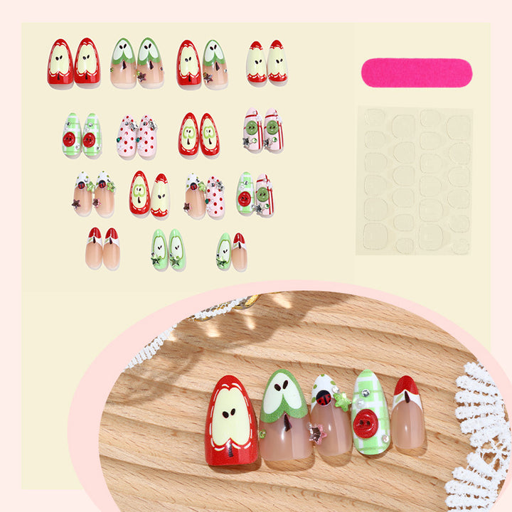 Thematic Holiday Press-On Nail Art Set Kalsten