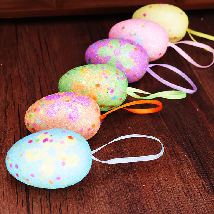 Decorative Glittered Easter Egg Ornaments Kalsten