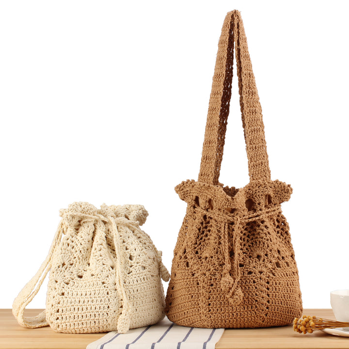 Large crochet bag with adjustable carrying strap Kalsten