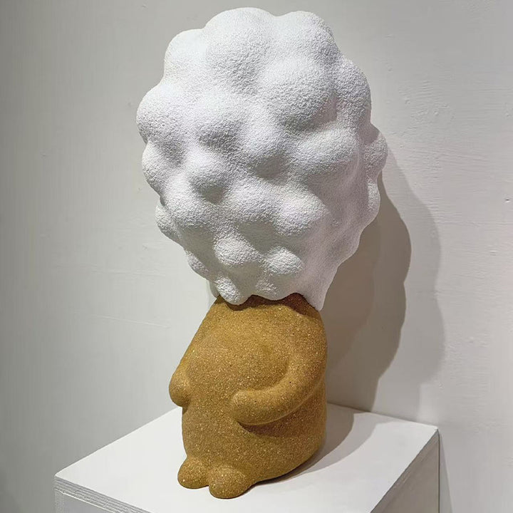 Creative Cloud-Shaped Decorative Sculpture