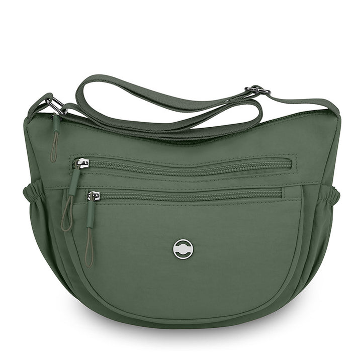 Multi-Zip Crossbody Organizer Bag Kalsten