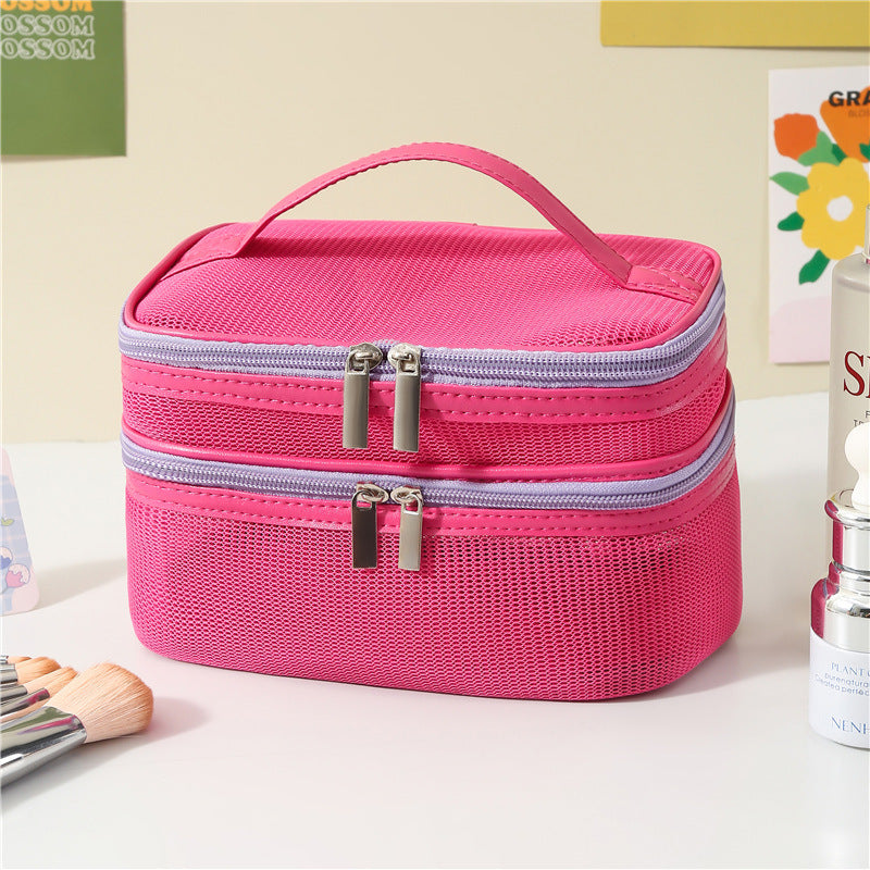Dual Compartment Makeup Organizer Case Kalsten