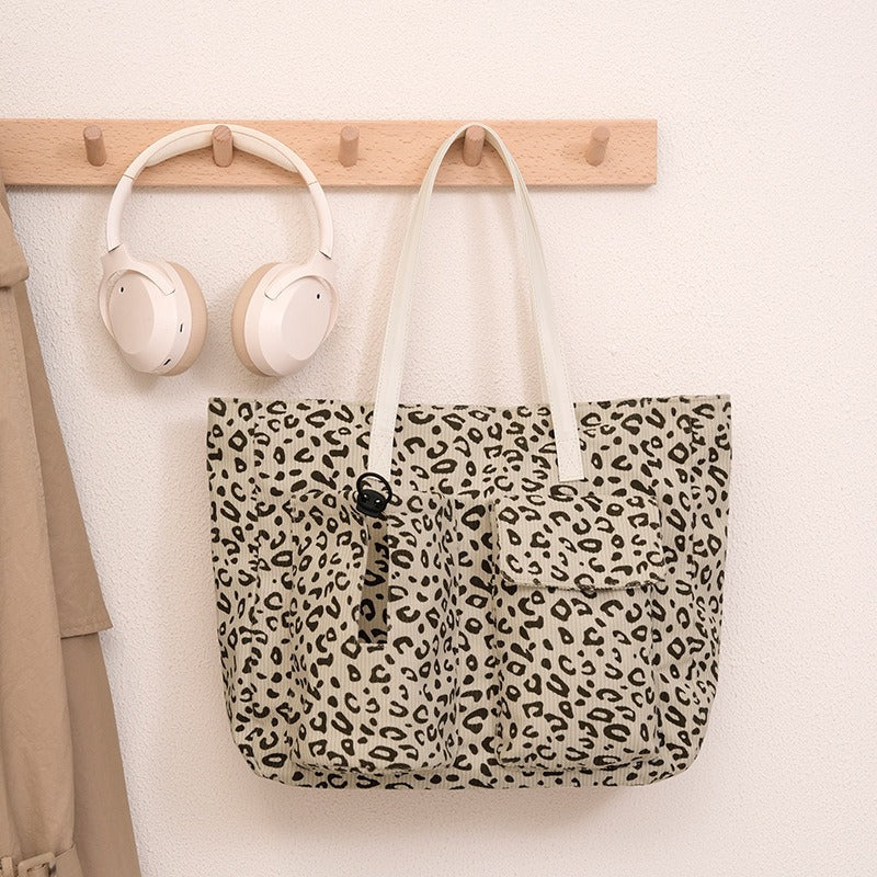 Stylish Star Patterned Cotton Tote Bag Kalsten
