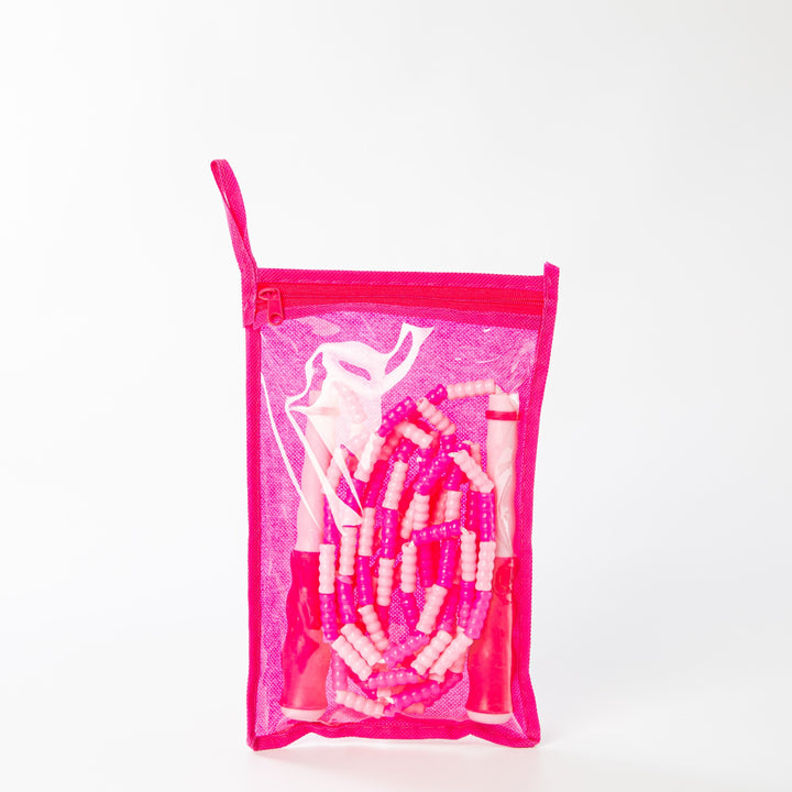 Ergonomic Beaded Skipping Rope