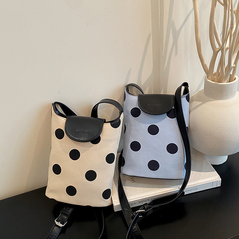 WoStylish Dot-Patterned Mini Crossbody Bag Kalsten