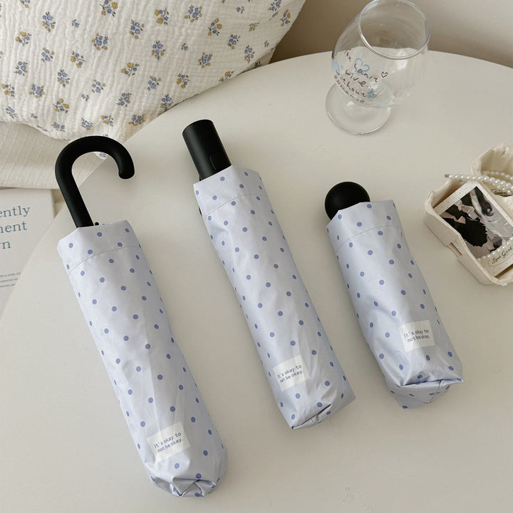 Ladies folding umbrella with sturdy mechanism and stylish design Kalsten