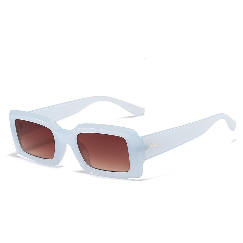 Oversized Geometric Sunglasses with Gradient Lenses Kalsten