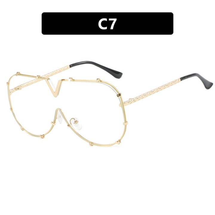 Women oversized safety glasses in modern design Kalsten