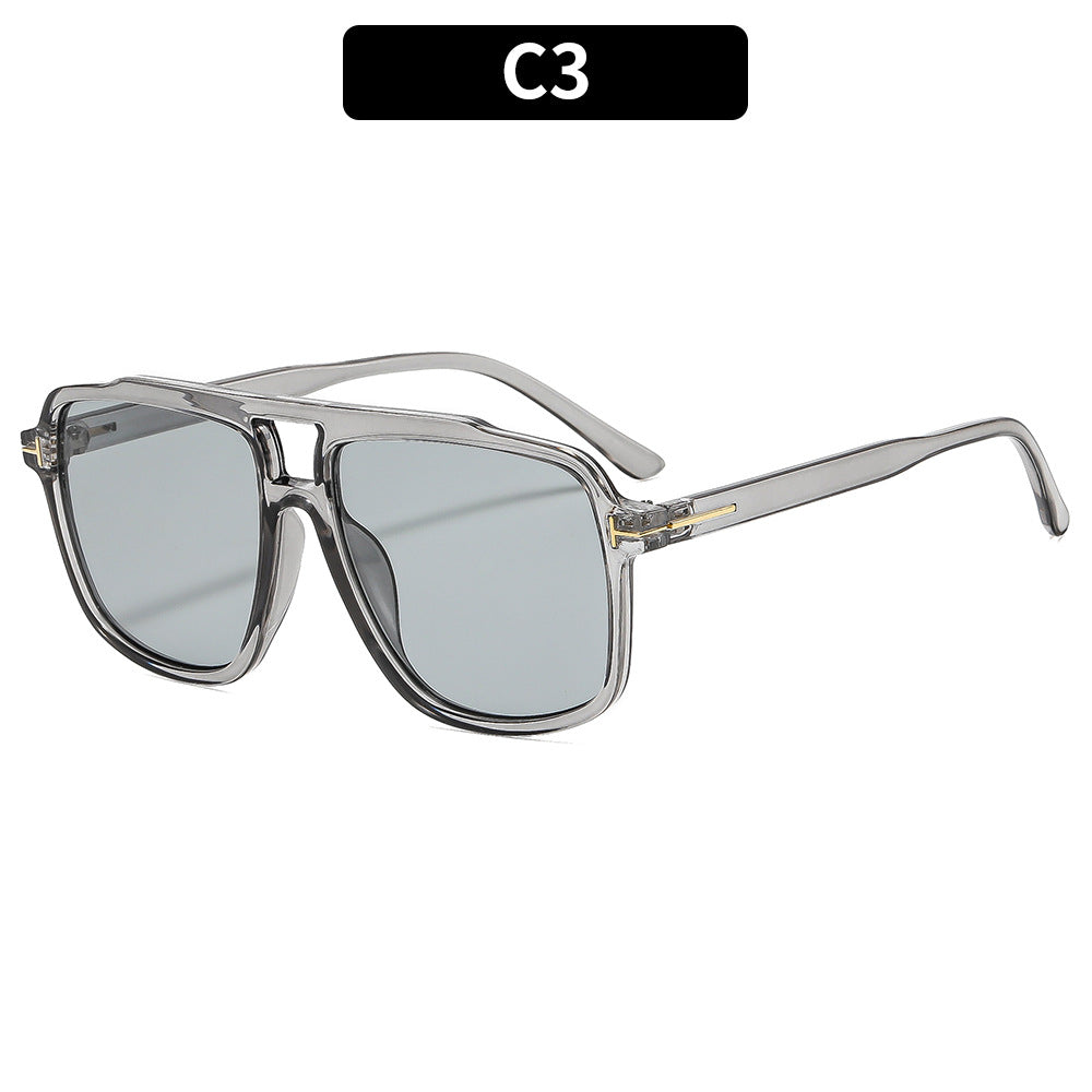 Elegant Oversized Square Sunglasses