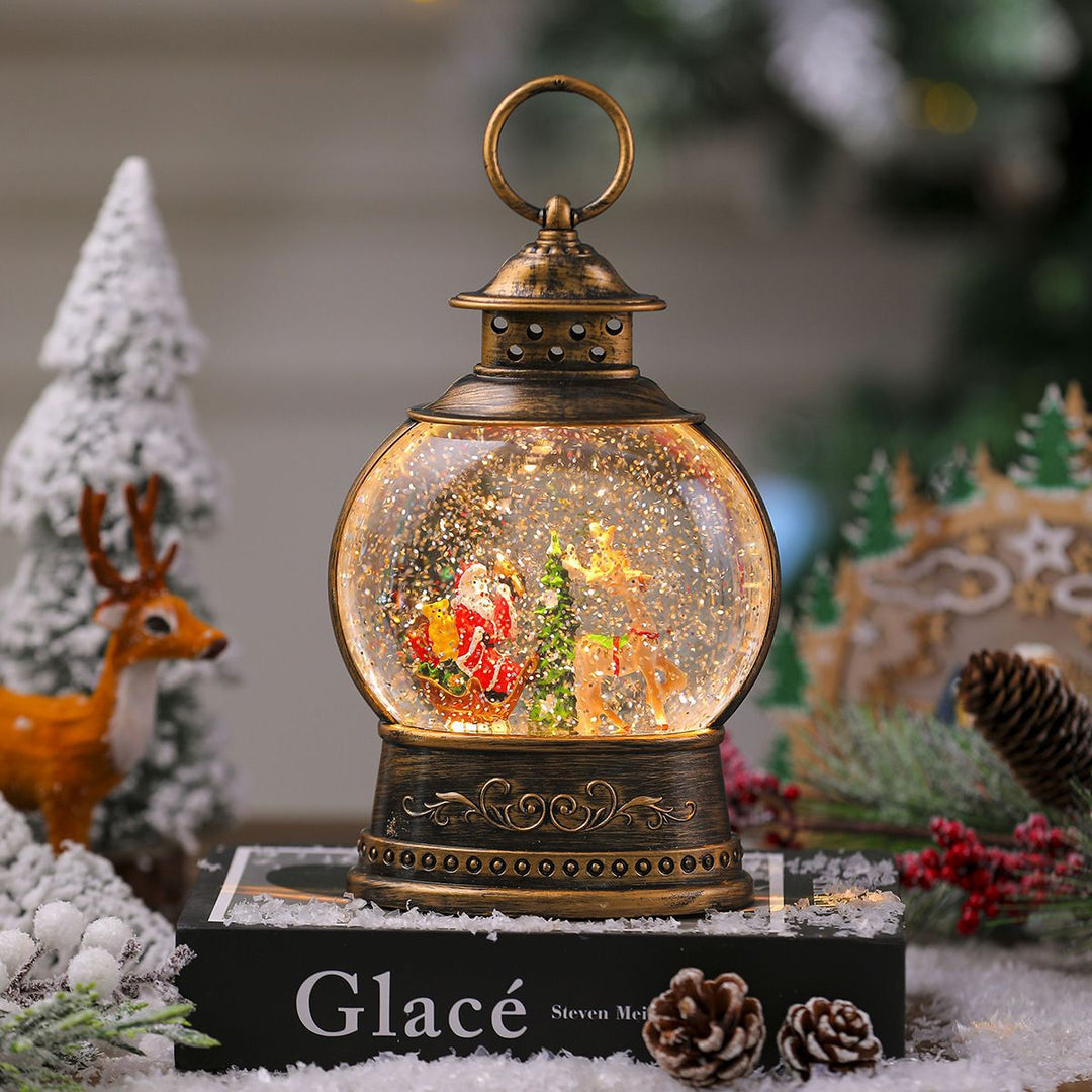 LED Snow Globe Lantern Kalsten