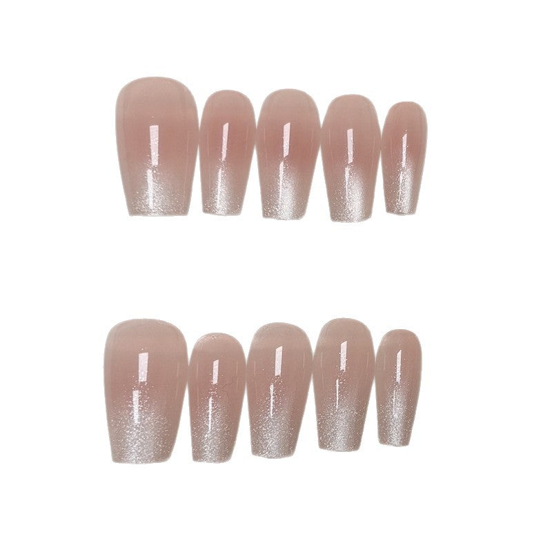 Natural Glossy Press-On Nail Tips Kalsten