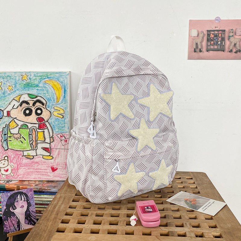 Backpack with Stylish Star Design and Comfortable Carrying System Kalsten