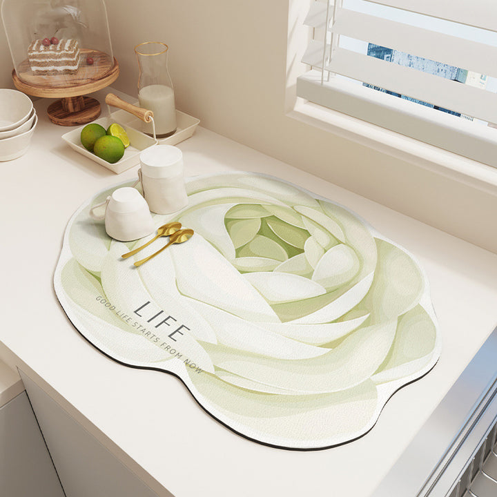 Cute Cloud Shaped Kitchen Counter Mat Kalsten