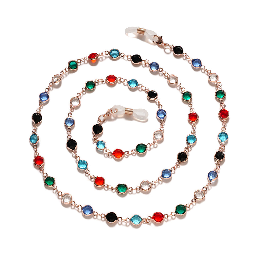 Decorative Gemstone Eyewear Chain Kalsten