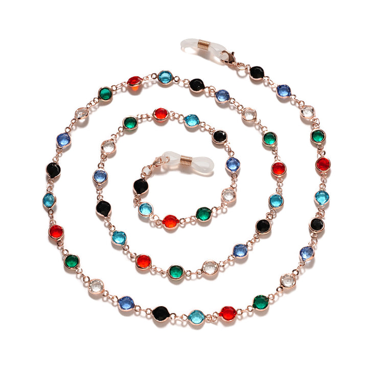 Decorative Gemstone Eyewear Chain Kalsten