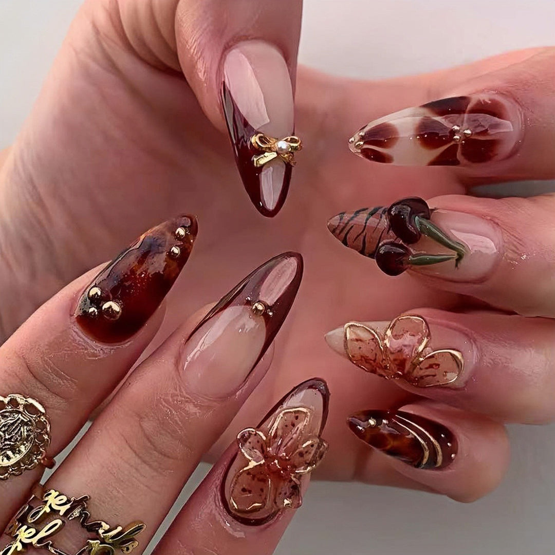 Artistic Themed Press-On Nail Set Kalsten 1787913739