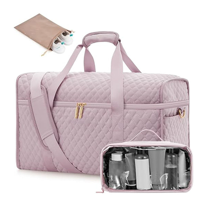 Versatile travel bag with integrated cosmetics compartment Kalsten