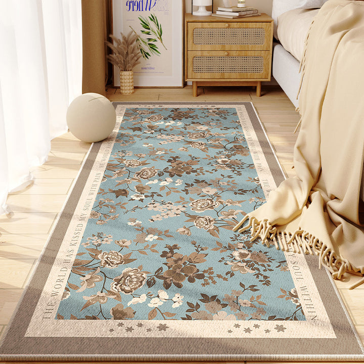 Floral Design Area Rug