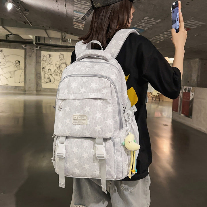 Versatile Star Print Backpack Kalsten