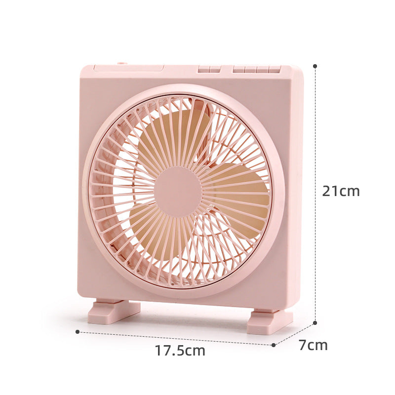 Ladies compact table fan with flexible tilt function Kalsten