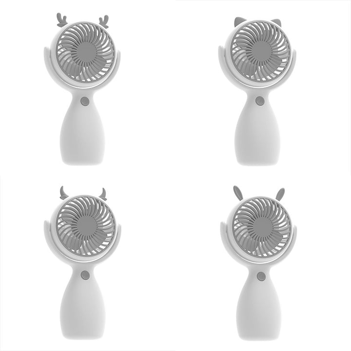 Women's portable mini hand fan with animal design Kalsten