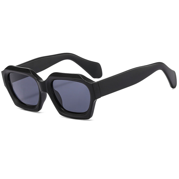 Women's designer sunglasses with distinctive geometric frame and polarized lenses Kalsten