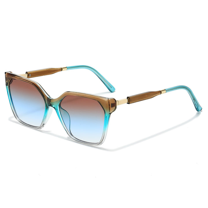 Bold Angular Oversized Sunglasses Kalsten