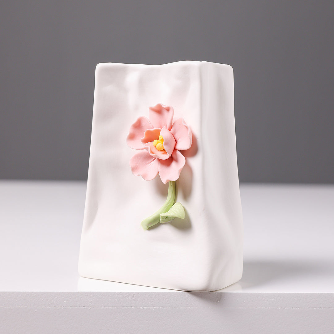 Decorative Floral Pitcher Ornament