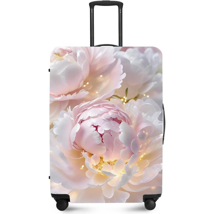 Unisex nan elastic suitcase cover with UV-resistant motif print and zip opening Kalsten