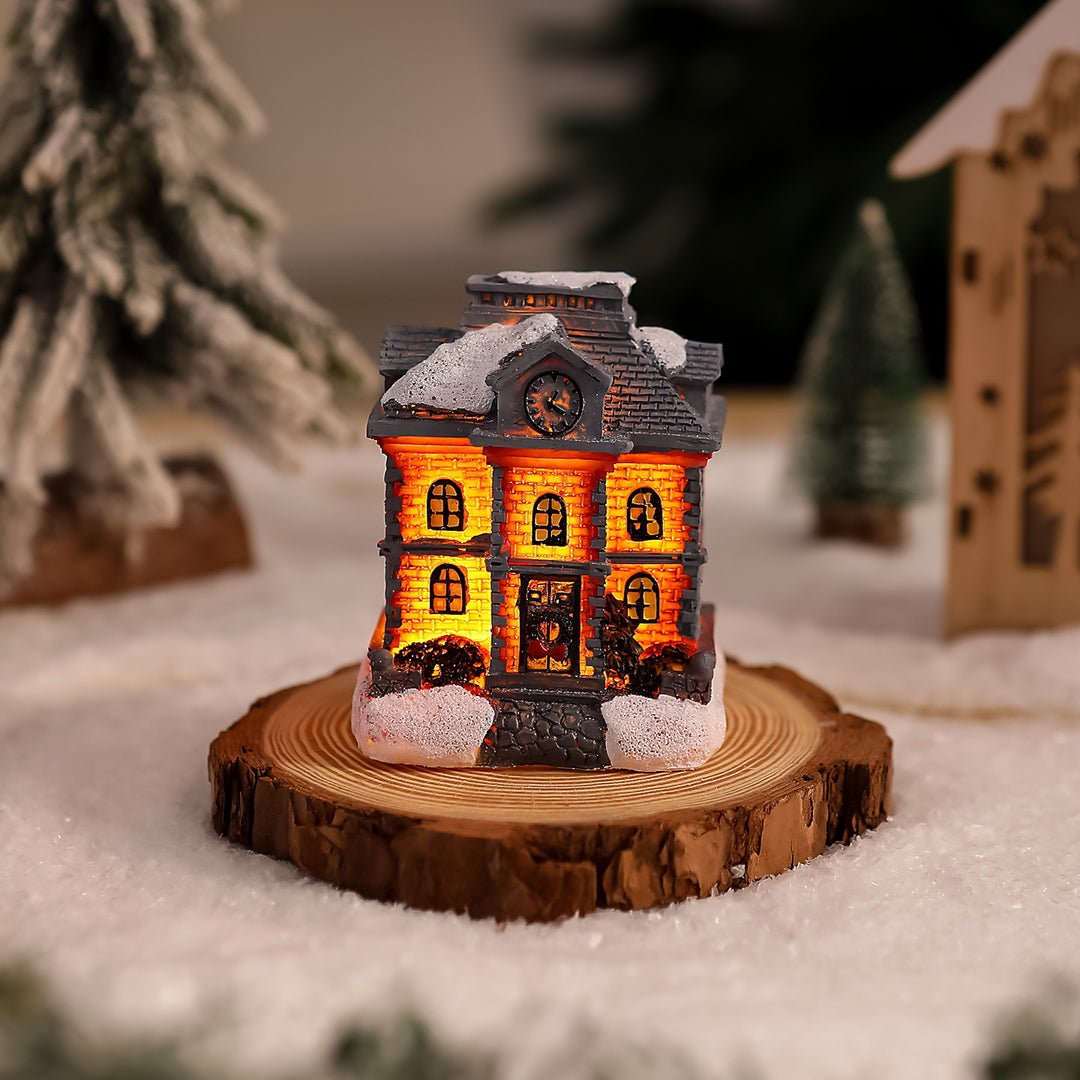 Nostalgic Christmas Village House Decoration Kalsten