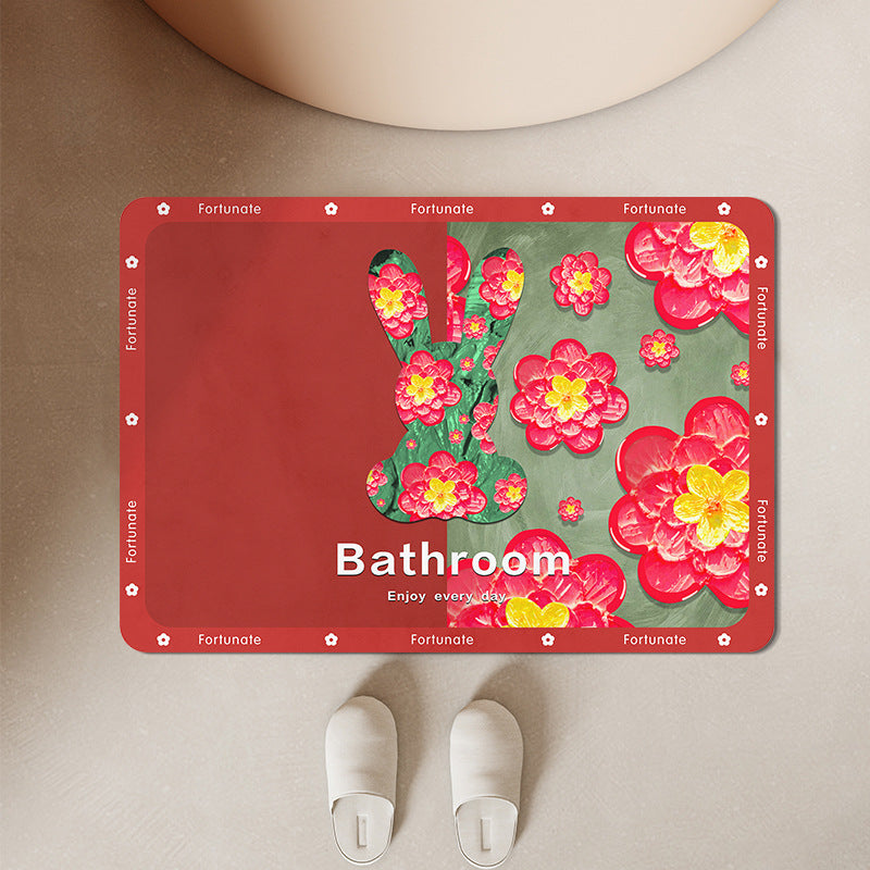 Decorative Bathroom Mat