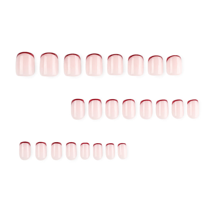 Elegant and stylish nail art with narrow colored accents Kalsten