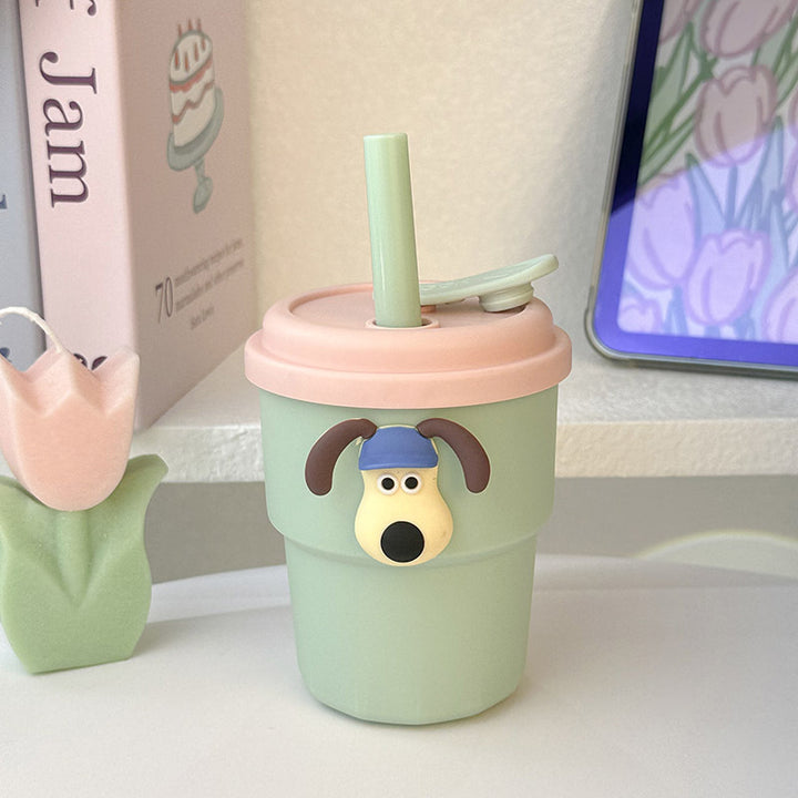 Ladies flexible drinking cup with animal design Kalsten