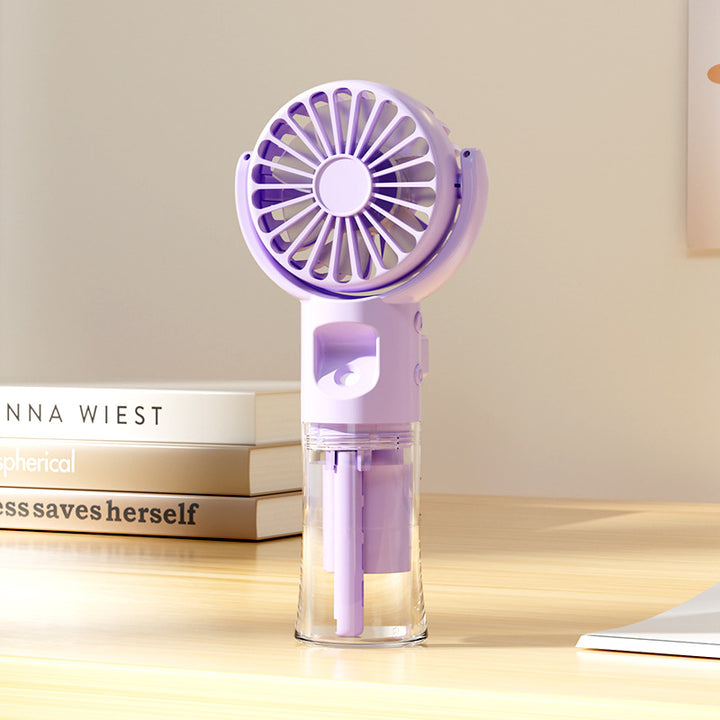 Ladies portable mini fan with water spray Kalsten