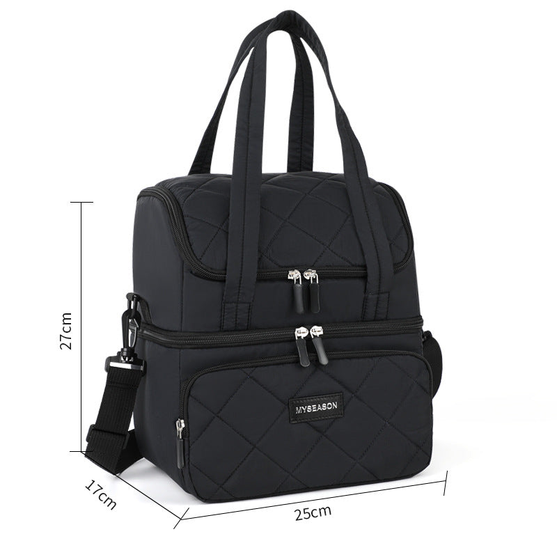 Quilted Insulated Lunch Carrier Kalsten
