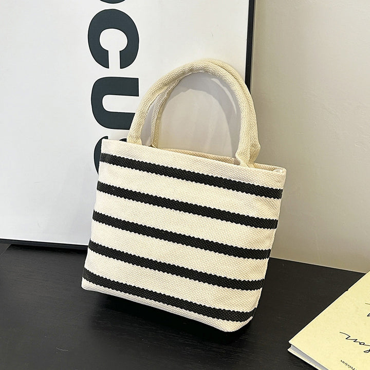 WoStriped Canvas Tote Bag Kalsten