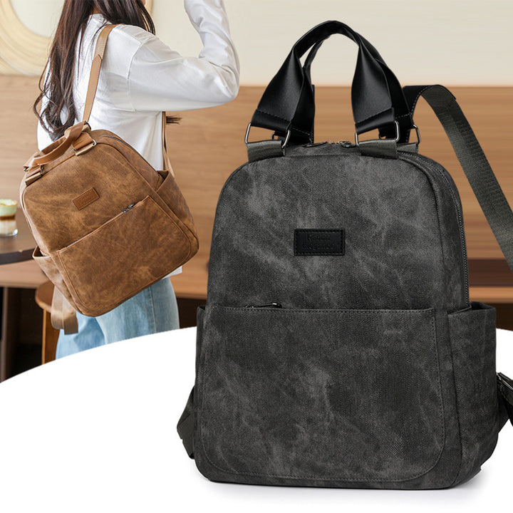 Vintage-Inspired Multi-Functional Backpack Kalsten