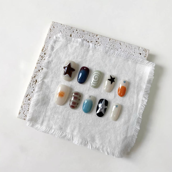 Artistic Modular Press-On Nail Set