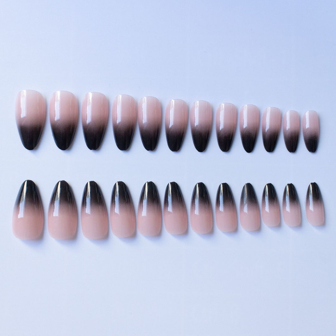 Stylish Ombre Stiletto Nail Art