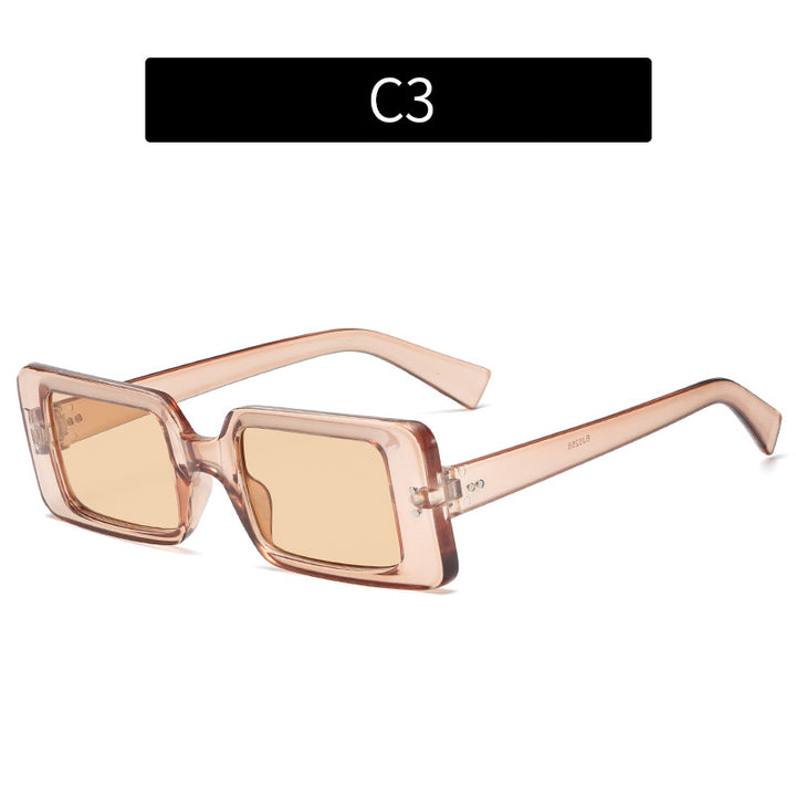 Modern Architectural Square Sunglasses