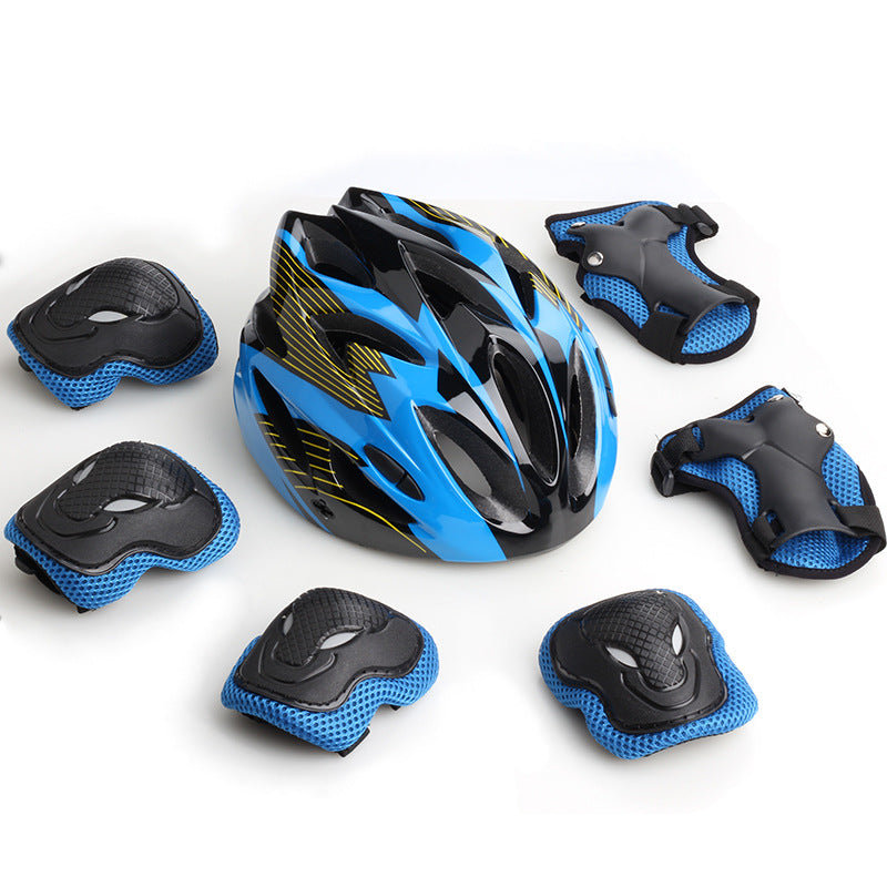 Multi-Protection Cycling Helmet and Pad Set Kalsten
