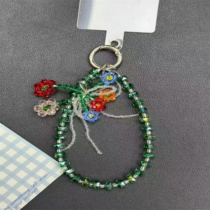 Decorative Beaded Charm Keychain Kalsten 1790135326