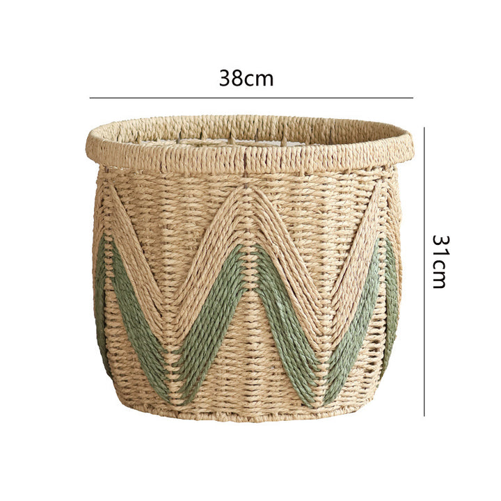 Decorative Handwoven Storage Basket Kalsten
