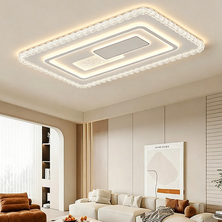 Modern Rectangular Decorative Ceiling Light
