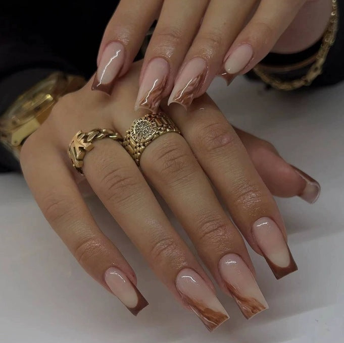 Elegant Long Nail Art Enhancements Kalsten