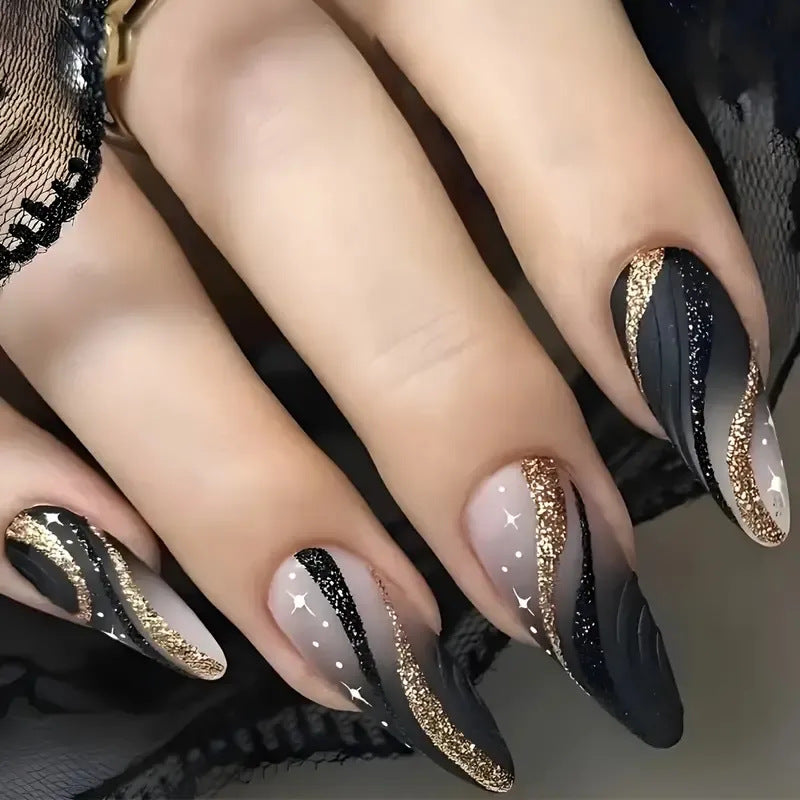 Geometric Pattern Nail Art Design Kalsten