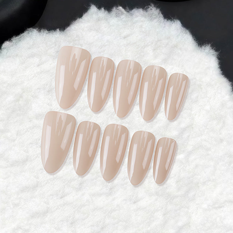 Premium Glossy Almond-Shaped Press-On Nails Kalsten